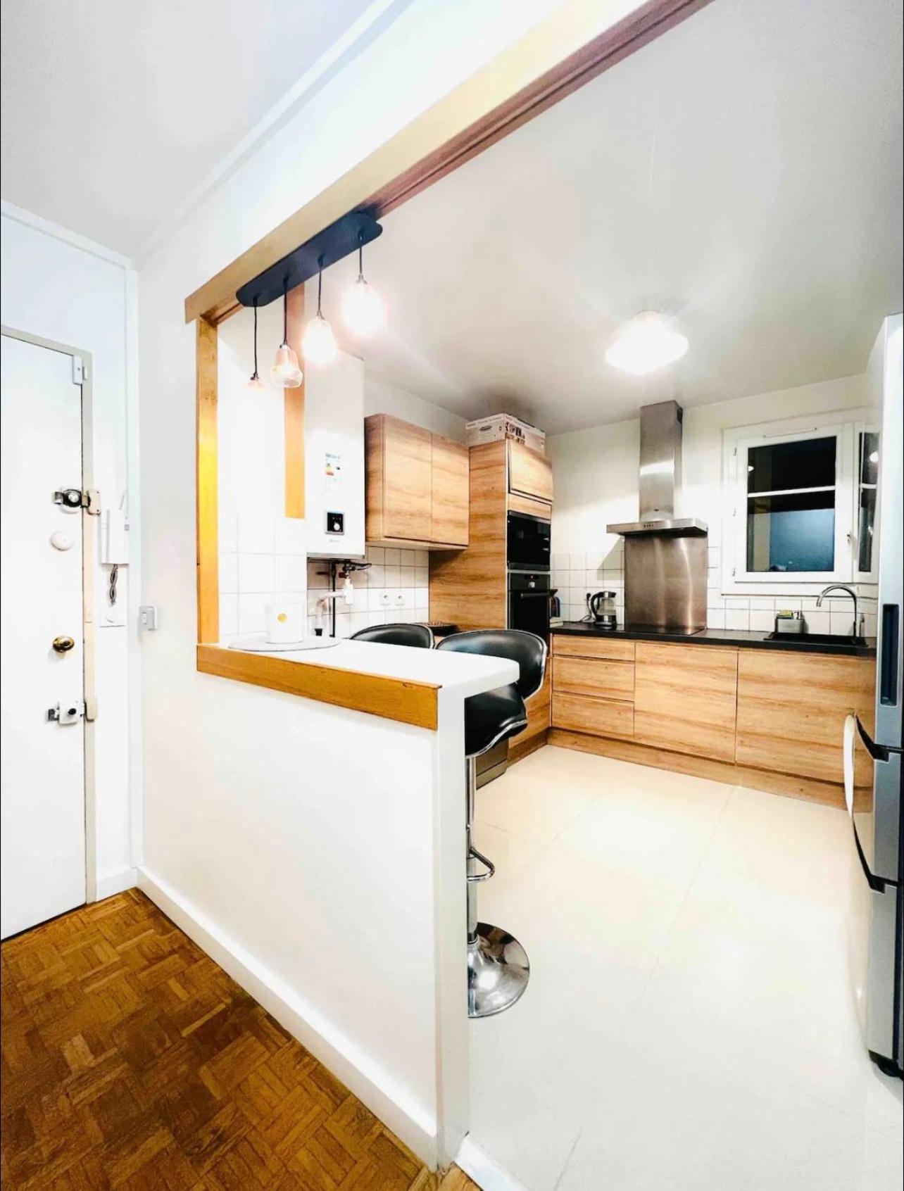 Modern 2 Bedroom Apartment Near Paris Metro, Giant Flat Screen Tv 85 Inches, Balcony, Free Parking Ivry-sur-Seine Extérieur photo