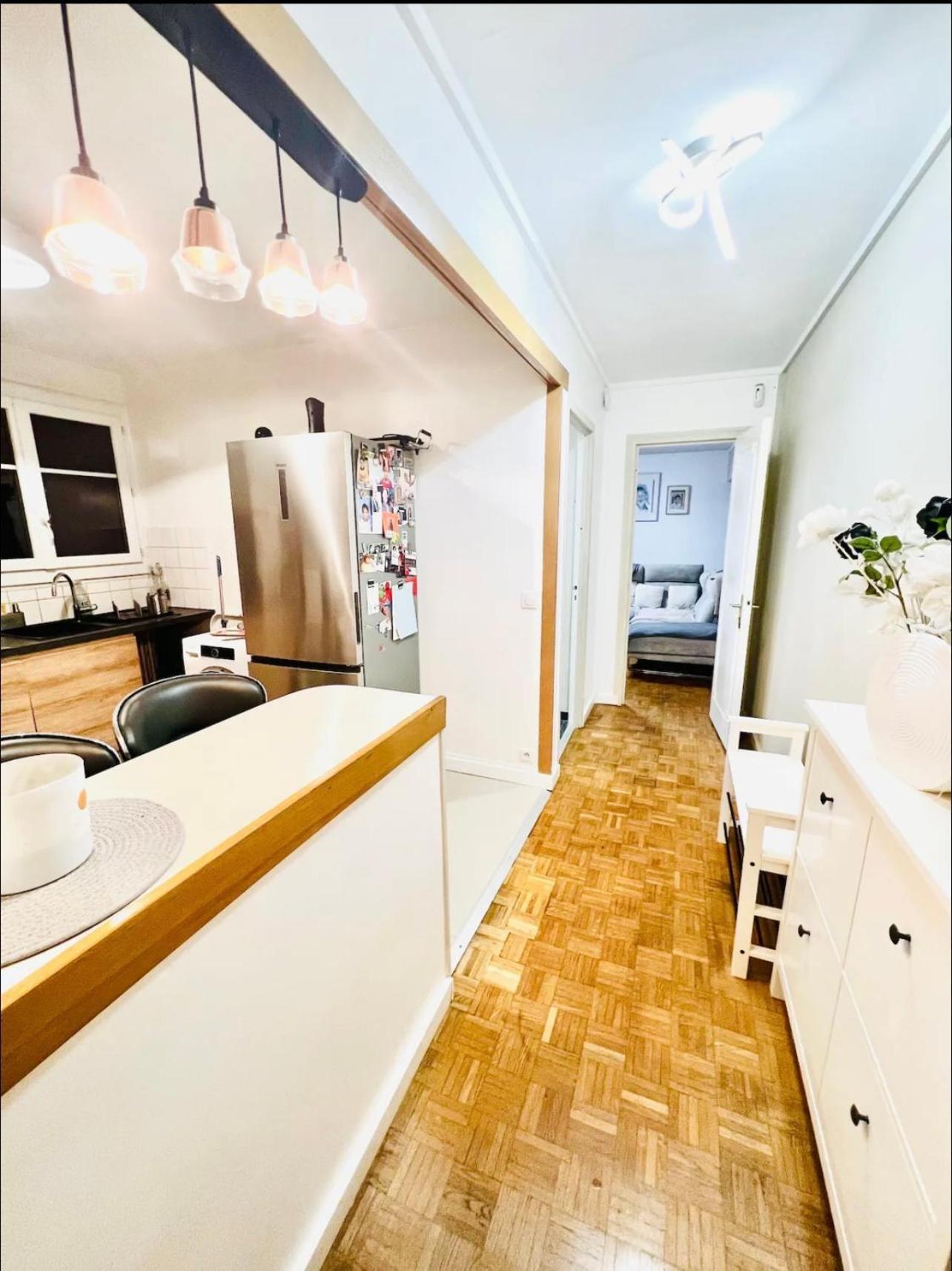 Modern 2 Bedroom Apartment Near Paris Metro, Giant Flat Screen Tv 85 Inches, Balcony, Free Parking Ivry-sur-Seine Extérieur photo