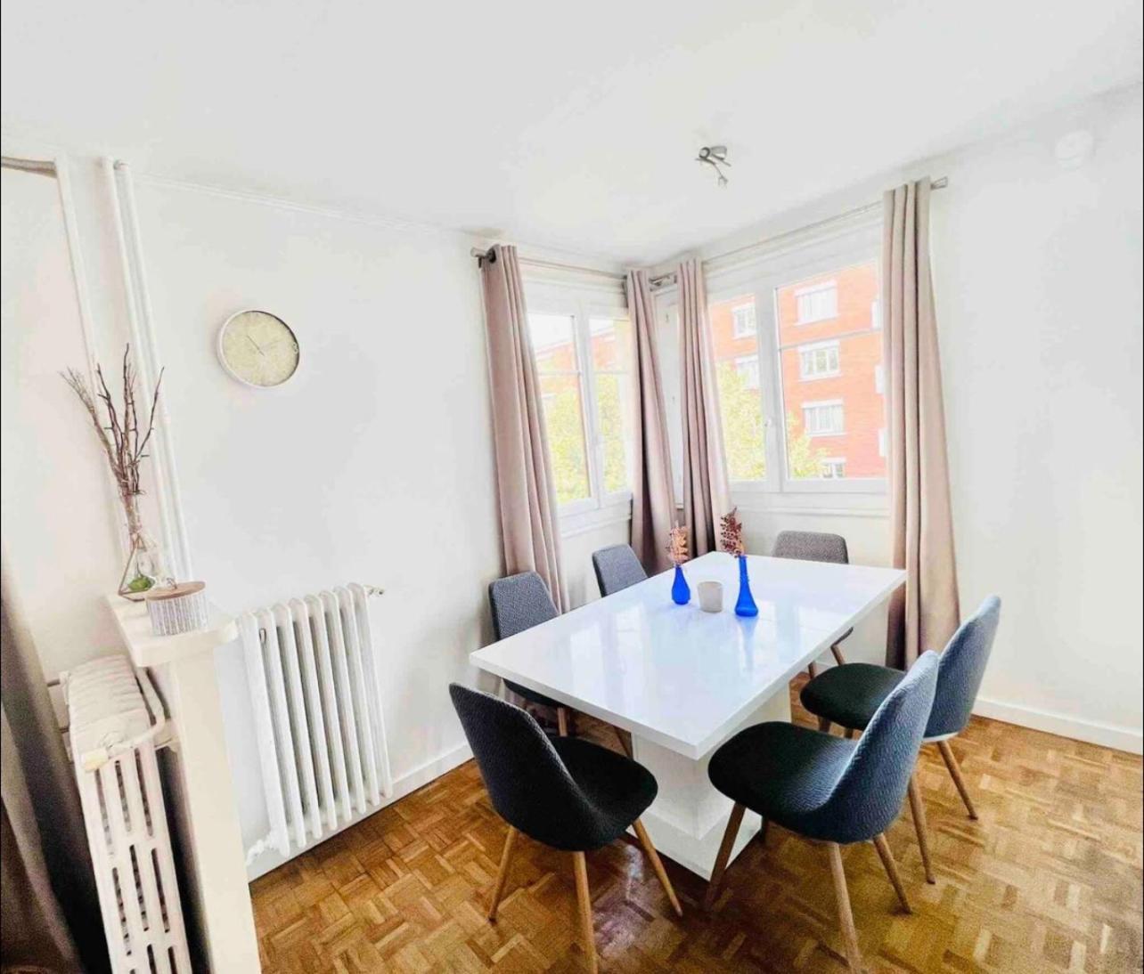 Modern 2 Bedroom Apartment Near Paris Metro, Giant Flat Screen Tv 85 Inches, Balcony, Free Parking Ivry-sur-Seine Extérieur photo